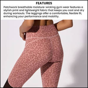 กางเกงโยคะเอวสูงสำหรับผู้หญิงกางเกงเลกกิ้งผ้ายืดสีพื้นแผ่นพลอยเทียมสำหรับวิ่งออกกำลังกายในโรงยิม - Product Image 5