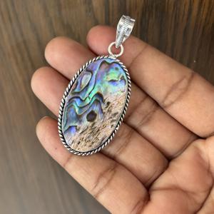 Collier en argent plaqué de haute qualité, pendentifs en nacre, serti, tendance, formes variées, charmes en cristal pour mariage, mode enfant - Product Image 2