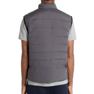 Chaleco acolchado personalizado de alta calidad para hombre, cálido, de calle, suave, de poliéster, MATERIAL PERSONALIZADO, ropa de calle, chaqueta sin mangas - Product Image 2