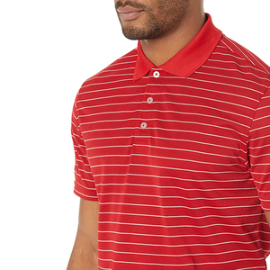 Golf blanco personalizado profesional para hombre para camiseta Polo 100% poliéster ropa deportiva de punto ecológica ropa de gimnasio de buena calidad - Product Image 6