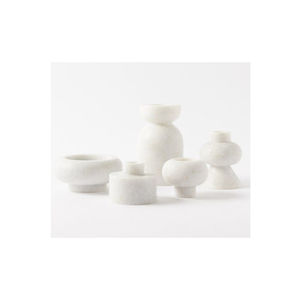Bougeoir en marbre blanc de la plus haute qualité bougeoir décoratif luxueux pour accessoires de décoration intérieure à bas prix - Product Image 1