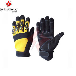 Gants de sécurité en cuir personnalisés FLASH GEAR avec logo, haute durabilité, sangle unique, gants de travail de protection pour l'automobile - Product Image 6