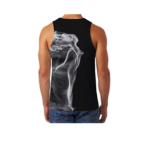 Personalización de alta calidad Logotipo personalizado Entrenamiento muscular Culturismo Gimnasio Stringer Camiseta sin mangas para hombre - Product Image 4