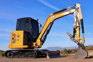 Nouveau modèle de qualité CAT308E2 Excavatrice 8 tonnes Japon Original Certifié EPA CE Utilisation agricole Moteur Boîte de vitesses Pompe Composant principal - Product Image 2