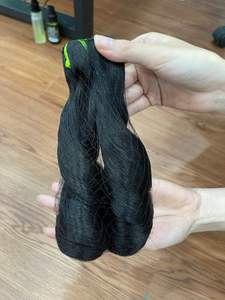 Produit le plus vendu Cheveux humains vietnamiens bouclés pleins d'entrain 100 grammes par paquet Machine Double trame en gros - Product Image 4