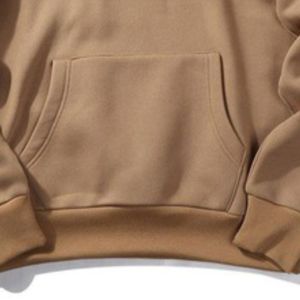 Sweat-shirts pour homme de haute qualité, tendance, en molleton, 100% coton, motif uni, brodé, anti-rides - Product Image 6