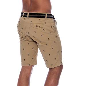 Shorts de baseball en coton taille moyenne à motif d'aventures en plein air en tissu respirant pour hommes et femmes - Product Image 4