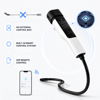 Chargeur EV portable universel 7kW 32A Type 2 GB/T J1772 NACS pour véhicule électrique, courant réglable, fabrication OEM