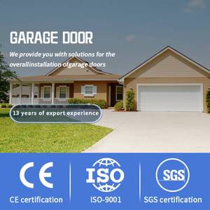 Porte de garage résidentielle privée à commande automatique à distance, design moderne, porte segmentée, réduction du bruit, coupe-vent, personnalisable - Product Image 2