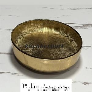 ชามเสิร์ฟผลไม้หรูหรา ดีไซน์สร้างสรรค์ ทำจากโลหะสีทองขัดเงา งานฝีมือ ตกแต่งเคาน์เตอร์ครัว เป็นมิตรกับสิ่งแวดล้อม - Product Image 4