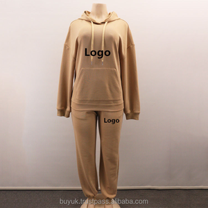 ชุดวอร์มกันหนาวมีฮู้ดสำหรับวิ่งจ๊อกกิ้งผ้าฝ้าย100% กำหนดโลโก้ - Product Image 5