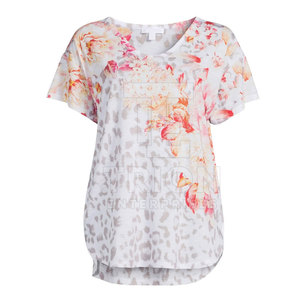 Camiseta de Sublimación para Mujer, Último Diseño, Buena Calidad, Ropa Casual, Camisetas de Sublimación de Poliéster - Product Image 4