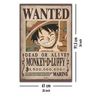 Póster del Anime One Piece, Se Busca a Monkey D. Luffy, Segunda Edición - Product Image 3