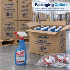 Spray Rimuovi Insetti per Auto 500ml, Detergente Enzimatico per Paraurti, Griglie e Parabrezza, OEM all'Ingrosso - Product Image 5
