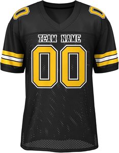 Fabricación de alta calidad hombres bordados EE. UU. Tallas grandes ropa de fútbol americano todos los equipos de Rugby uniforme - Product Image 2