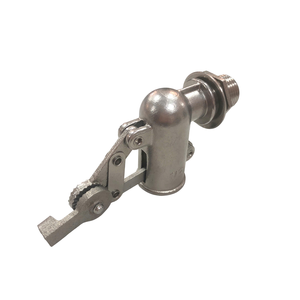 Vanne à flotteur en acier inoxydable SS304, raccord de tuyauterie SCH10, lisse, contrôle de niveau de réservoir d'eau pour applications industrielles de plomberie et de CVC - Product Image 1