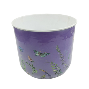 Pot de fleurs et jardinières en fer de style bohème moderne, écologiques, avec motif de feuilles tropicales colorées pour la décoration intérieure - Product Image 4