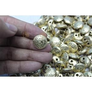 Bouton à tige en métal personnalisé pour vêtements d'uniforme de train Produit de boutons de haute qualité - Product Image 3