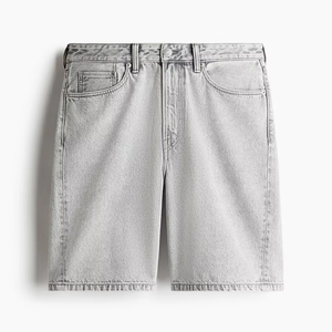 <b>High</b> Quality Summer <b>Men's</b> Mid <b>Waist</b> Solid Digital Printing Button Fly Hot Shorts Casual <b>Jeans</b> - Product Image 6