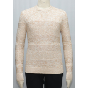 Pull en laine pour homme à col rond noir, tricot torsadé, hiver, séchage rapide, respirant, anti-boulochage, personnalisé OEM ODM standard - Product Image 5