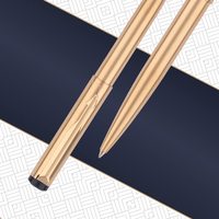 Stylo à bille en or Vector, best-seller, design audacieux, stylos à bille pour les employés de bureau, les enseignants universitaires, les étudiants, stylo cadeau