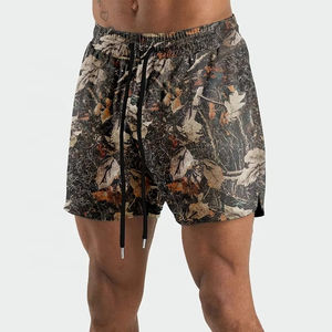Short en maille pour hommes avec impression numérique personnalisée Offre Spéciale personnalisé Short d'été en maille décontracté unisexe - Product Image 1