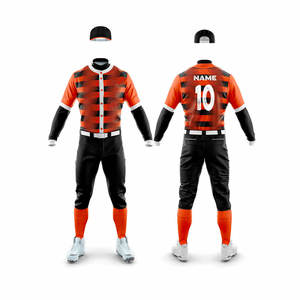 Uniforme de Jersey de béisbol hecho en poliéster personalizado de nuevo estilo, uniforme liso de ajuste Regular y uniformes de béisbol con costuras de alta calidad - Product Image 5