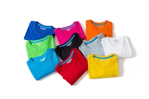 Venta al por mayor cuello redondo bordado estampado hombres mujeres liso poliéster en blanco logotipo personalizado algodón manga larga Camiseta - Product Image 6