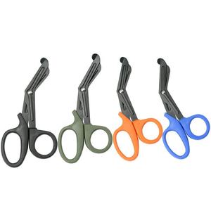 Ciseaux à bandage manuels universels en acier inoxydable, durables, instruments chirurgicaux médicaux lourds de haute qualité, réutilisables - Product Image 1