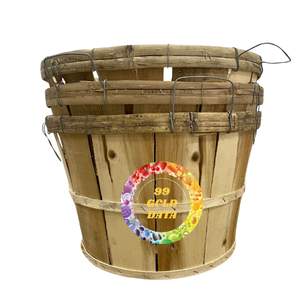 Meilleur prix Service de haute qualité pour les paniers de crabe boisseau en bois avec couvercle et poignées du Vietnam - Product Image 1