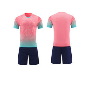 Venta caliente Digital Impreso Camisetas de fútbol Jersey Ropa Equipos usan su propio logotipo Ropa de fútbol Precio al por mayor Kits de fútbol - Product Image 4