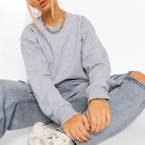 Camisetas transpirables cómodas para mujer, camisas de lana de manga larga para mujer, algodón suave, 100%, a la moda - Product Image 3