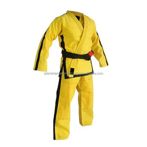Combinaison de karaté en coton pour hommes professionnels 2026, prix de gros, uniforme de karaté et de judo pour l'entraînement, grappling, style d'arts martiaux - Product Image 4
