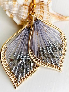 Pendientes de Bordado con Cuentas, Pendientes de Cuentas Bordadas, Pendientes de Bordado con Cuentas Hechos a Mano, Totalmente Personalizables - Product Image 5