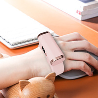 Bracelet chauffe-mains à 4 niveaux de température, 5W, chauffe-mains portable rechargeable USB, 2000mAh, chauffe-mains électrique à chauffage rapide