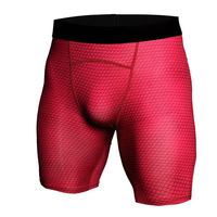 Shorts de compression pour hommes, qualité supérieure, style urbain, tissu peigné respirant, léger, design luxueux, élastique