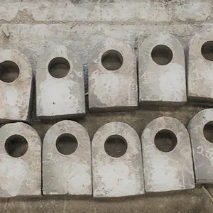 Durable wear resistant steel <b>rock</b> grinding <b>hammer</b> mining machine parts strong abrasion resistant lost foam casting technology - Product Image 1