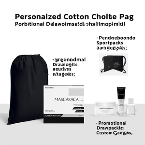 Sacche Sportive Promozionali Personalizzate in Cotone con Coulisse e Gadget Personalizzati - Product Image 3