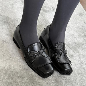 Zapatos planos de lona estampados para mujer, zapatillas informales para mujer, mocasines sin cordones, zapatos cómodos y transpirables a la moda de verano - Product Image 4