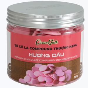 ลูกอมรสโกโก้1กก. กระดุมผสมช็อคโกแลตสตรอเบอร์รี่เกรดพรีเมี่ยมฮาลาล OEM - Product Image 1