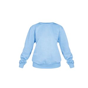 Conjunto de sudadera y joggers de gran tamaño azul de alta calidad personalizado, ropa de abrigo de invierno para hombre con característica transpirable tejida con puños - Product Image 4