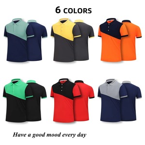 Nouvelle chemise de golf couleur grise polo à manches courtes t-shirts hommes nouveau maillot de mode vêtements de sport d'été respirant - Product Image 4