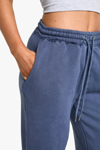 Pantalones de chándal acampanados de pierna ancha de gran venta OEM/ODM para mujer, cintura elástica con cordón, pantalones holgados de Hip Hop para correr - Product Image 3