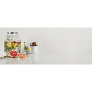 Encimera de Cuarzo Carrara Nebula para Cocina y Baño, 2cm 3cm, Pulida, Borde Plano/Redondeado, Cortada a Medida, Ecológica - Product Image 1