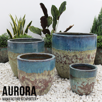 Pot de fleurs en céramique de style européen de haute qualité, personnalisable en usine, pour la décoration de la maison et du jardin, différentes tailles, emballage personnalisé