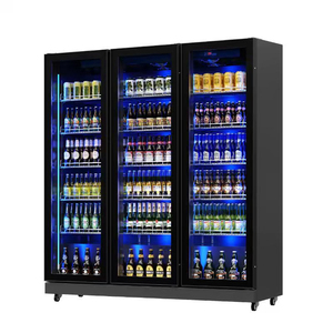 Réfrigérateur à vin et boissons au design moderne, double zone de refroidissement, pour bar - Product Image 6