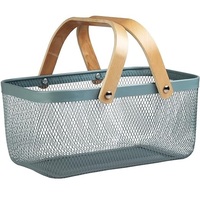 Hete Verkopende Beste Kwaliteit Vergulde Metalen Mand Keuken Ware Product Gootsteen Zeef Mand Rijst Groenten Fruit Drainer