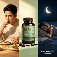 Capsules Naturelles OEM pour Adultes : Nettoyant Acide Urique, Cerise Amère et Graines de Céleri pour le Soutien Rénal et le Confort Articulaire - Marque Blanche en Gros