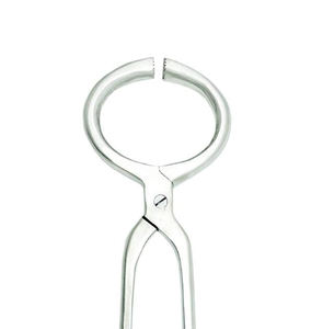 Probador de pezuña de caballo ajustable de acero inoxidable hecho a mano instrumento veterinario herramientas de herrador de diagnóstico - Product Image 2