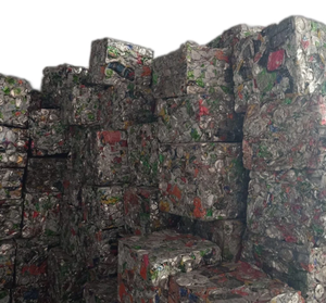 Chatarra UBC de aluminio limpio y comprimido para recuperación y reutilización de metales - Product Image 3